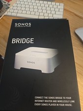 SONOS Bridge v 4.0 Wireless WiFi HiFi System - White New Open Box