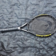 HEAD Ti.S1 Pro Titanium Oversize Tennis Racquet 4 3/8" Grip Black/Yellow