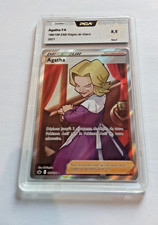 Pokemon Règne de Glace PCA 9.5 Card Holo Carte Agatha FA 186/198 FR 2021