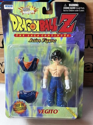 Vintage Dragon Ball Z Vegito Action Figure Irwin 1999 Series 4