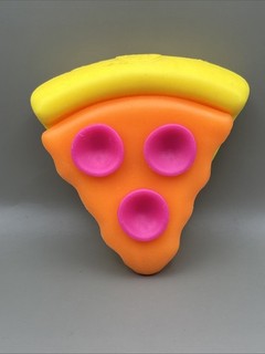 NeeDoh Squeezza Pizza Slice Nee Doh Pizza Squeeza Yellow Crust Authentic