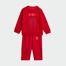 Tuta Bambino Adidas Marvel Spider-Man - Rosso