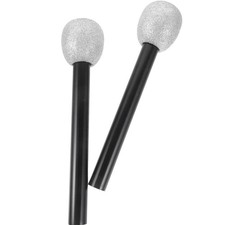 2pcs Glitter Microphone Toys