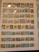 Collection lot stamps of Jamaica As Shown In Pictures.  From An Old Album Mint 