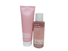 Victoria's Secret Pink WARM  COZY Body Lotion  Body SET New