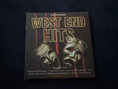 WEST END HITS - 2 DISCS - VARIOUS ARTISTS - SUNDAY EXPRESS PROMO CD
