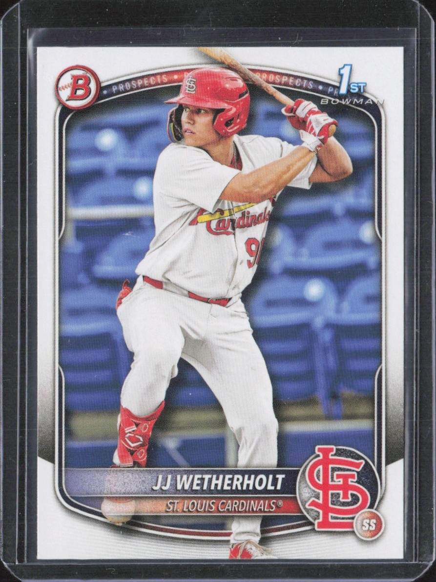 2025 Bowman Chrome JJ Wetherholt 1st Paper BP-22