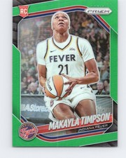 2025 Panini Prizm WNBA #14 Makayla Timpson Green Prizms Indiana Fever