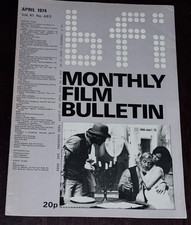 BFI Monthly Film Bulletin April 1974 Taylor Lacher John Larch In Santee Reviews
