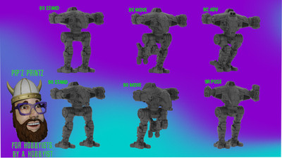 Lynx Alternate Mech Model For Battletech 6mm-10mm-15mm RLWS
