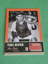 YOGI BERRA - 2013 PANINI AMERICA'S PASTIME - BASE SET CARD #160  /125