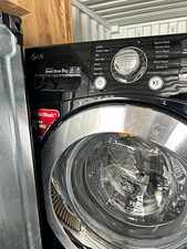LG Inverter Direct Drive 9kg Front-Loading Freestanding Washing Machine Black A