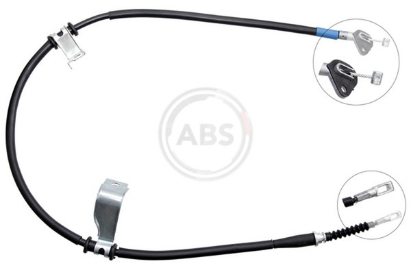 A.B.S. Bremsseil Seilzug Feststellbremse K17301 FüR Hyundai Pa I10 1 Crdi Lpg-image