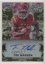 2016 Panini Prizm Collegiate Draft Picks Camo 126/199 Tre Madden #131 Auto 2u3