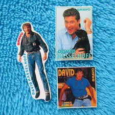 DAVID HASSELHOFF 3 STICKER Baywatch Knight Ri...