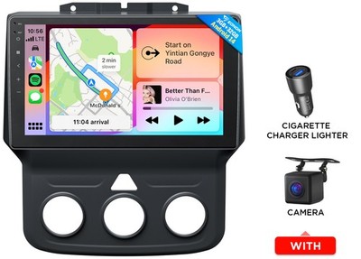 Android 3+32 9'' IPS for RAM 1500 Classic 2019-2024 Car Radio CarPlay Touchscreen