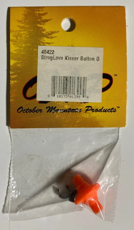 OMP - October Mountain 45422 String Love Kisser Button - Orange Bowhunter 3D - Image 2 of 2