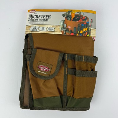 Bucket Tool Organizer Bag Garden 30 Pocket 5 Gallon Assorted Storage Work Home