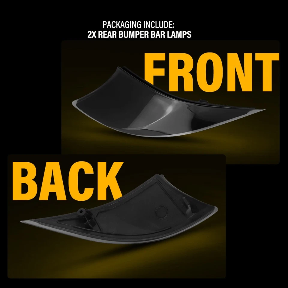 REFLECTOR PARACHOQUES TRASERO LENTE HUMO PARA 14-20 LEXUS IS250 IS300 IS350 IS200T IS-F E Foto 3 de 4