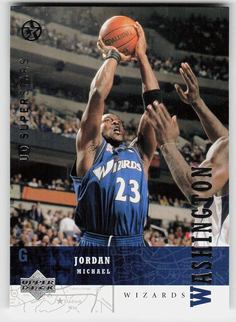 2002-03 UD SuperStars #247 Michael Jordan MULTISPORT Washington Wizards