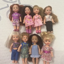 Barbie Kelly Club Dolls lot of 9 dolls outfits