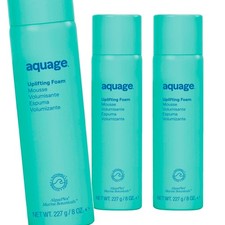 Aquage Uplifting Foam Mousse 8 oz - Pack of 3