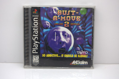 Bust-A-Move 2 Arcade Edition PS1 Sony PlayStation 1 CIB Tested