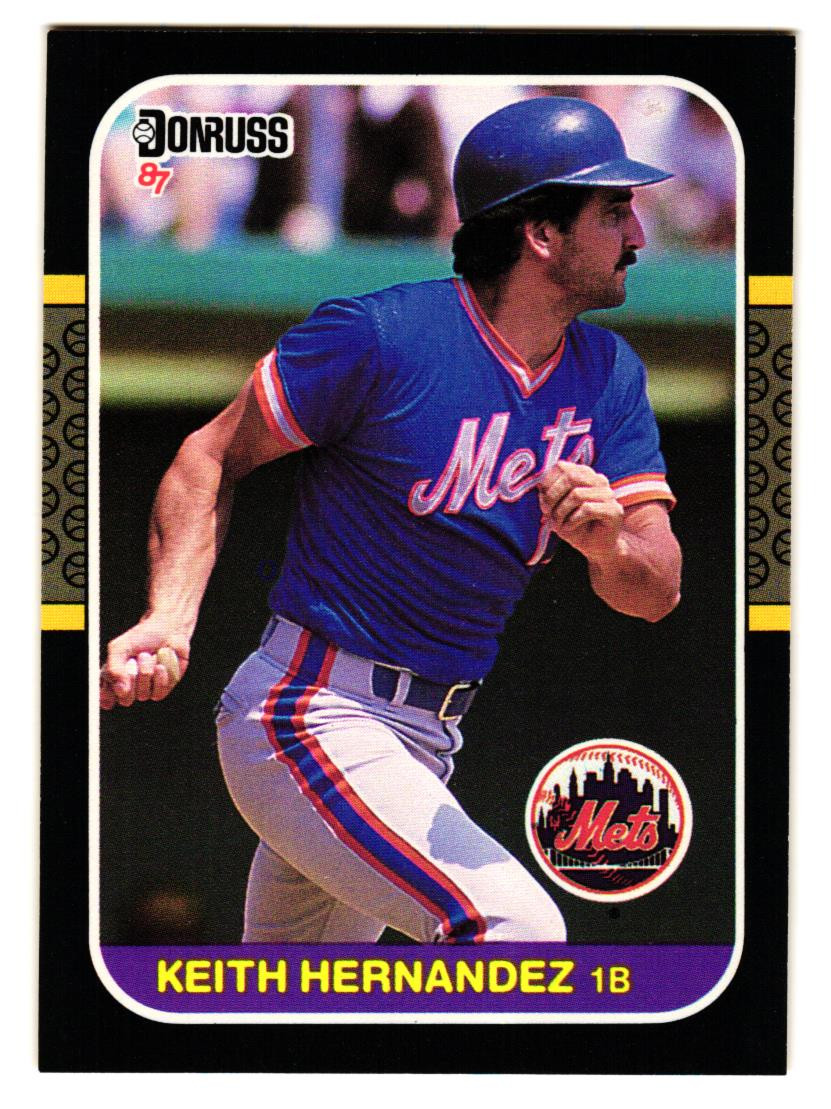 1987 Donruss - Keith Hernandez #76 New York Mets