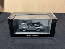 Minichamps Porsche 911 Carrera Cabriolet 1983 Blue Metallic 1:43 [Age 13+]