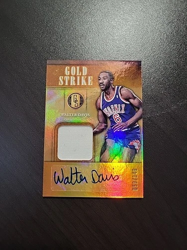 2016-17 Panini Gold Standard - Gold Strike Signatures Walter Davis #24 /149 (AU)