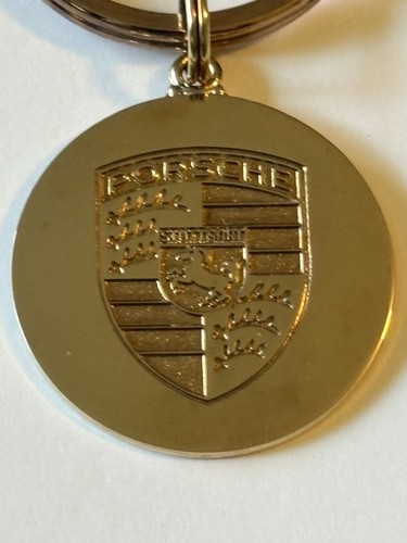 RARE EXQUISITE 1970s “VINTAGE”PORSCHE”DEALERSHIP ENGRAVED BRASS/KEYRING/FOB/LQQK - Picture 13 of 18