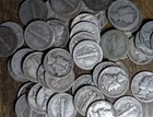 Lot of 3 Mercury Dimes 1916 to 1945 Mixed 90% Silver Coins