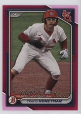 2024 Bowman Prospects Fuchsia Border /299 Travis Honeyman #BP-46 0r6k