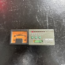 Boss TU-12 Chromatic Guitar Bass Tuner vintage MIJ Grey