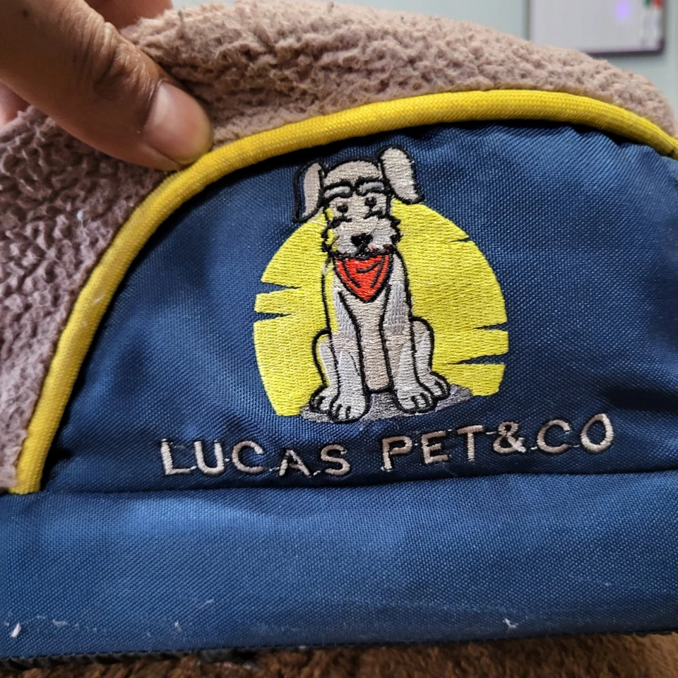 Lucas Pet&Co - Cama ortopédica de espuma viscoelástica para perros (cubierta intercambiable y lavable) Foto 4 de 4