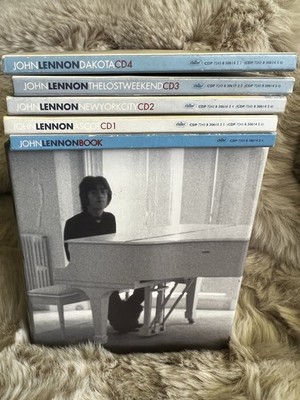 John Lennon Anthology Box Set! 4 CDS + Book - Complete! Mint CDs
