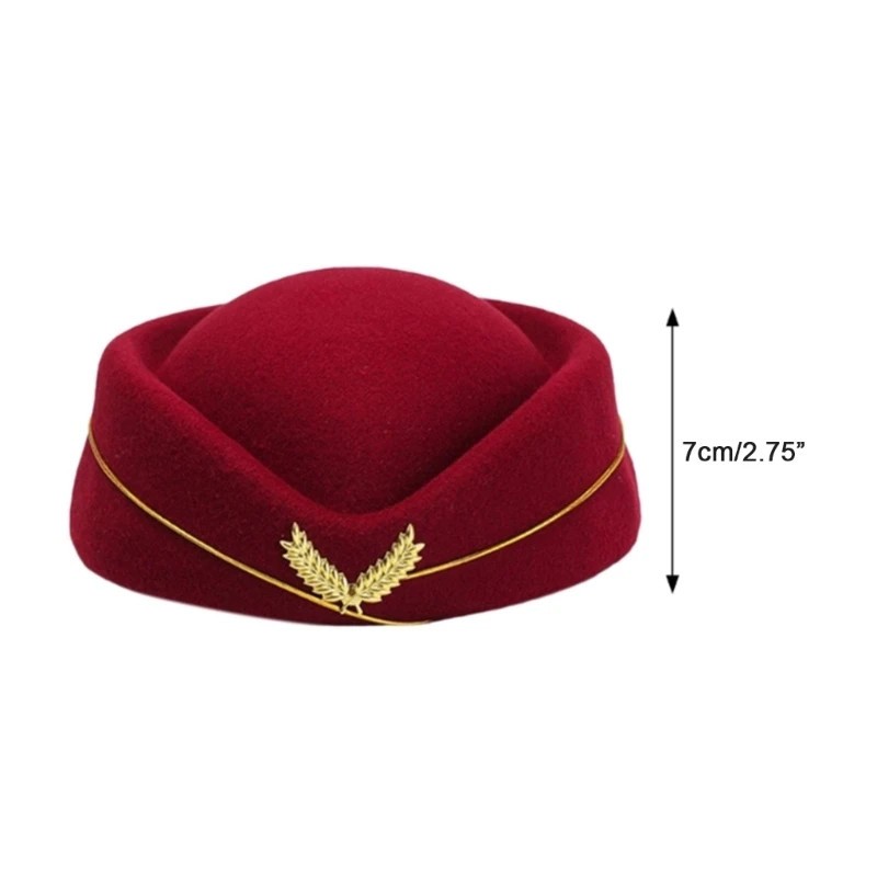 8535 Beret Hats French Hats For Men Flight Attendant Beret Fascinators Star Amazon.com: PRETYZOOM Beret Hats French Hats for Men Flight  main image 4