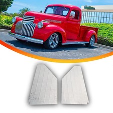 Custom Steel Kick Panels With Beadroll Design Fits Chevy Pickup Truck 1939-46