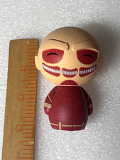 Attack on Titan Colossal Titan Mini Vinyl Figure 3in Beige Red White