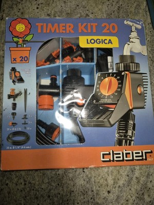 Claber Timer Kit 20 Logica Irrigation Kit MADE IN ITALY 