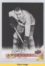 2022-23 Upper Deck Series 2 UD Canvas Retired King Clancy #C241 READ 0cg
