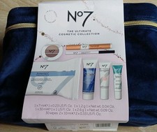 No7 The Ultimate Cosmetic Collection + Velvet Vanity Bag 