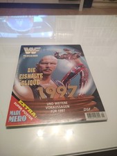 Wwf Magazin 01/97 Steve Austin Mit Marc Mero  Poster Wrestling Wwe Deutsch