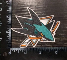 San Jose Sharks NHL NATIONAL HOCKEY LEAGUE LOGO EMBROIDERED IRON ON PATCH