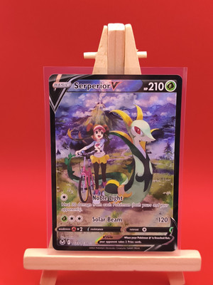 serperior v pokemon card Serperior V TG13/TG30 Silver Tempest Alternate Art Ultra Rare Pokemon Card  * New