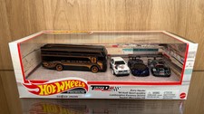 Hot Wheels 2023 Premium Track Day Audi Lamborghini Sauber Mercedes Diorama Box