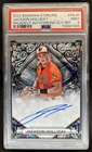 2023 Bowman Sterling Jackson Holliday Prospect Auto Silver Refractor #/100 PSA 9