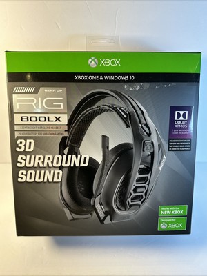 RIG 800LX Marathon Wireless Headset Xbox One Series X S BLACK -Wireless Receiver