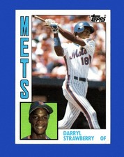1984 Topps Set-Break #182 Darryl Strawberry RC NR-MINT *GMCARDS*