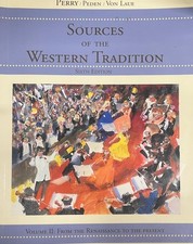 Sources of the Western Tradition Volume 2 by Perry